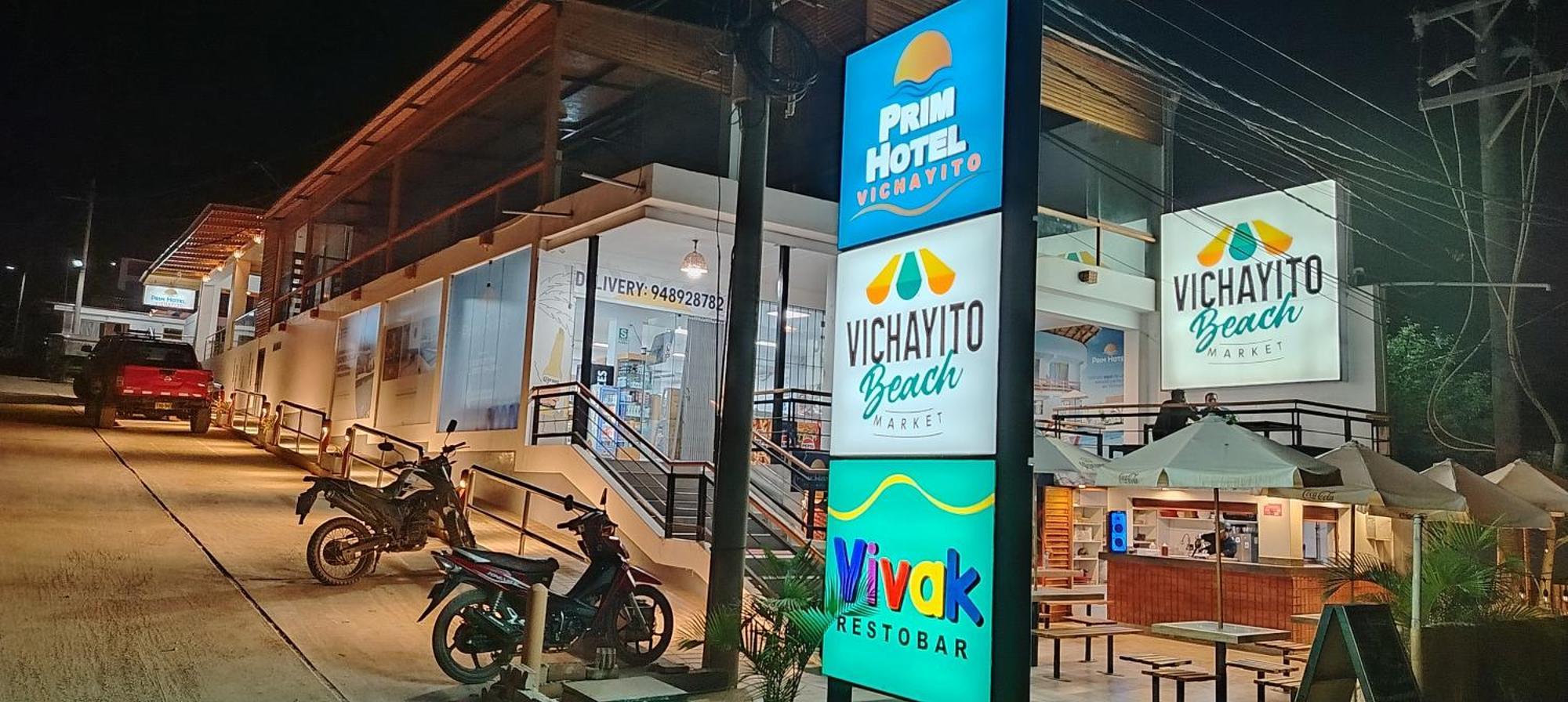 Prim Hotel Vichayito Bagian luar foto