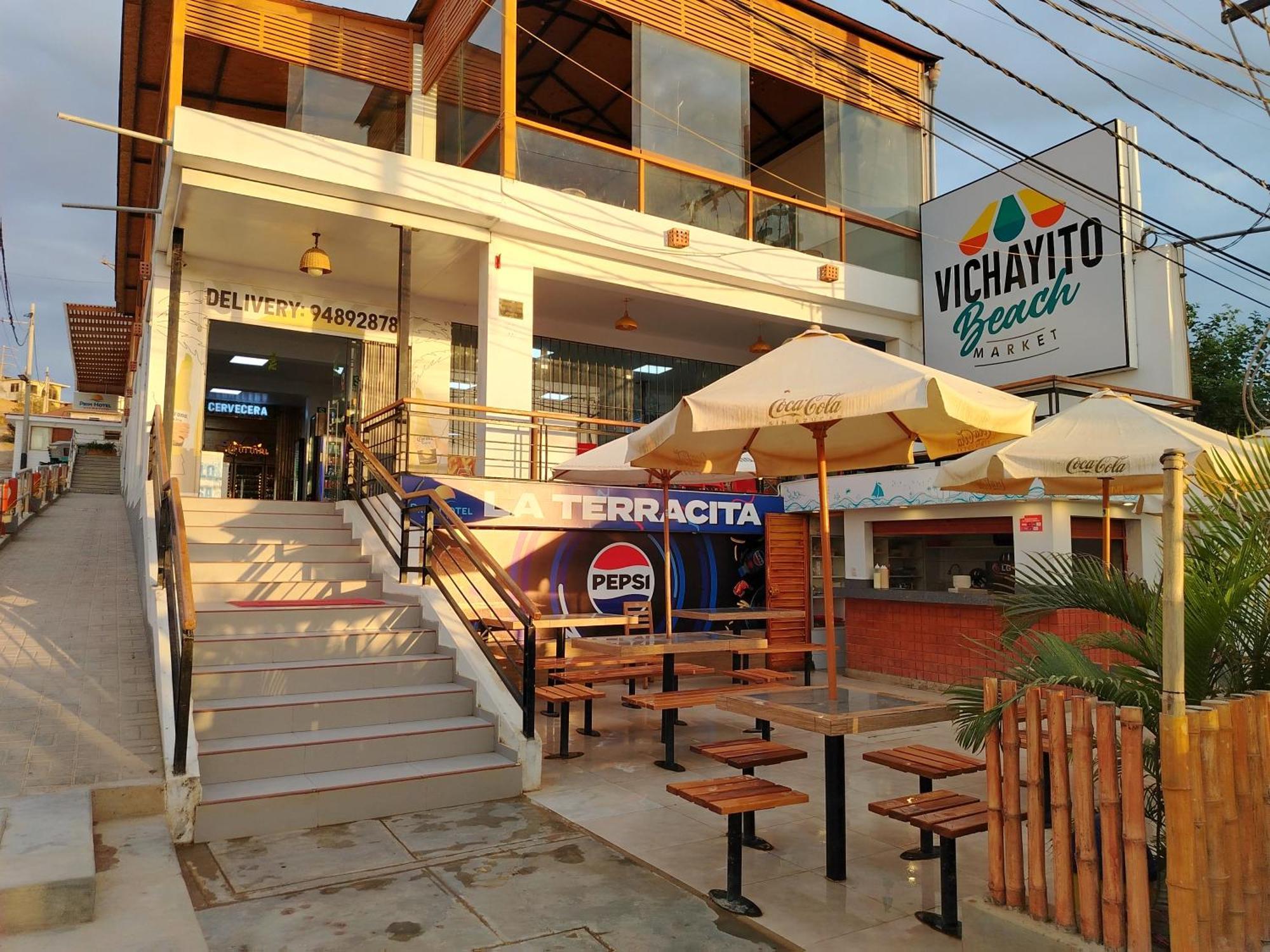 Prim Hotel Vichayito Bagian luar foto