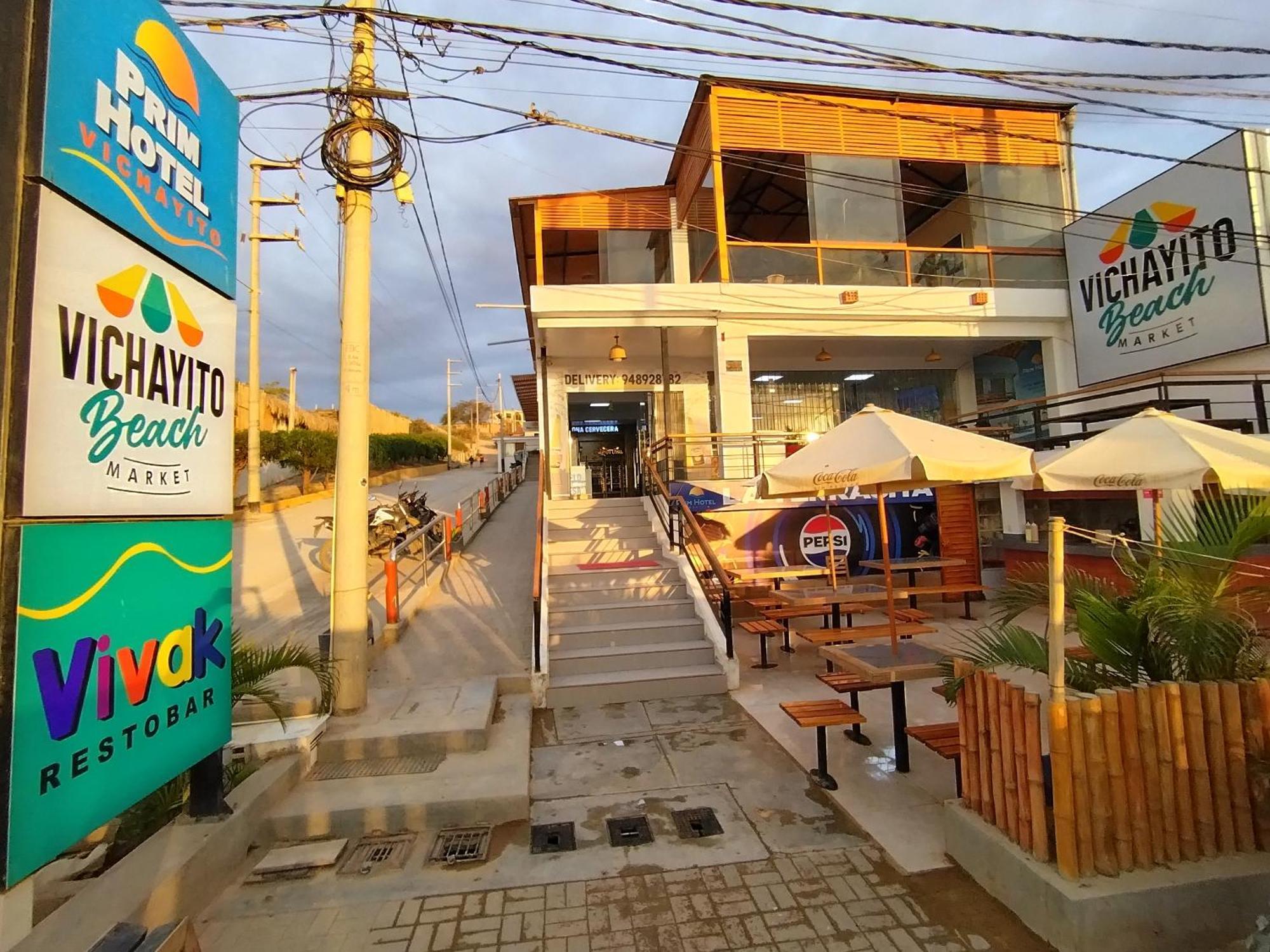 Prim Hotel Vichayito Bagian luar foto