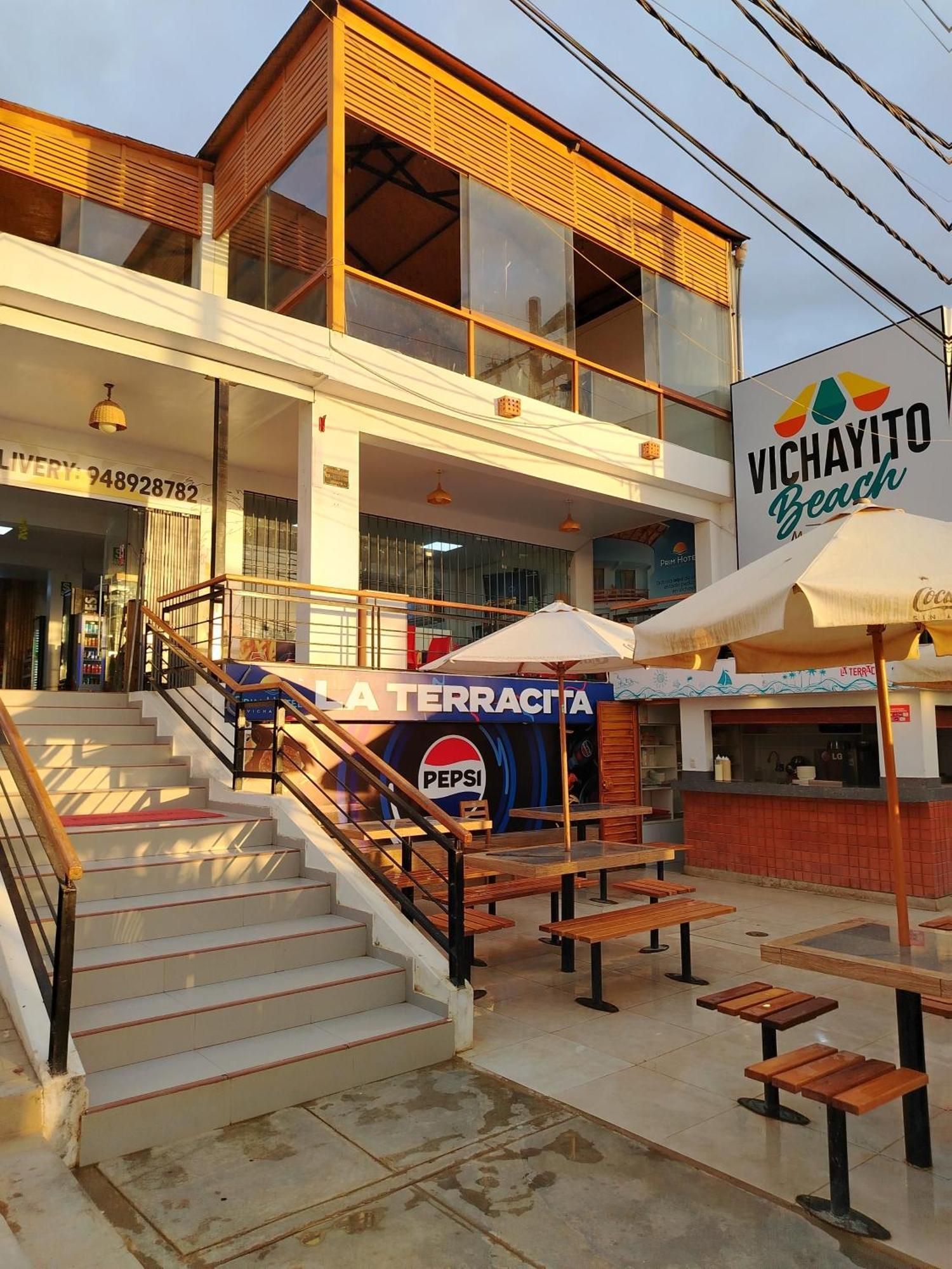 Prim Hotel Vichayito Bagian luar foto